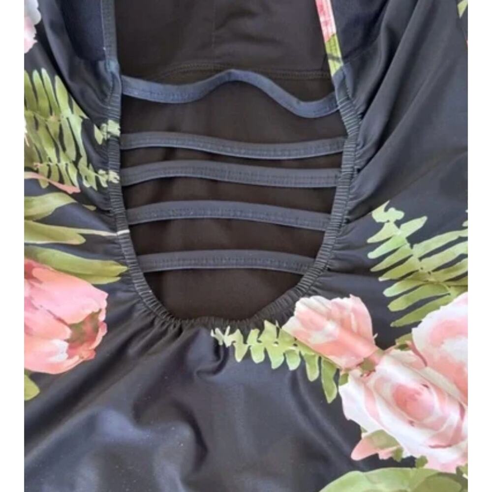 Albion The Maria One Piece in Carolina Floral Swim Beach Bathing Suit Size XXL - Picture 5 of 8